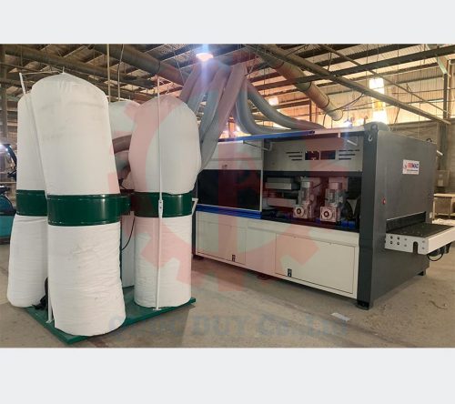 Máy chà nhám chổi 6 trục | Quốc Duy