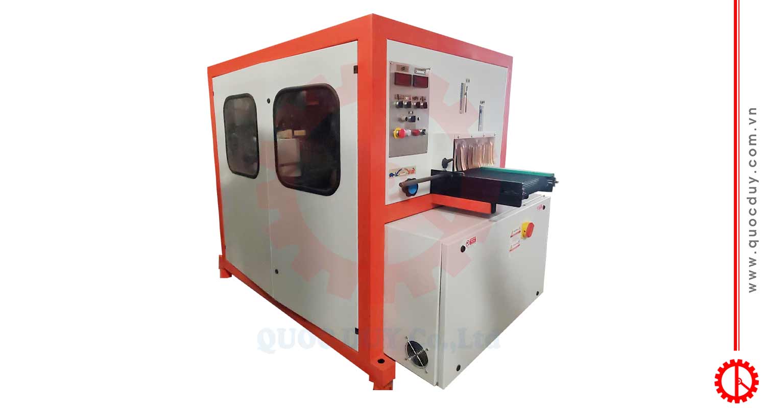 máy chà nhám chổi 4 mặt 8 trục | Quốc Duy