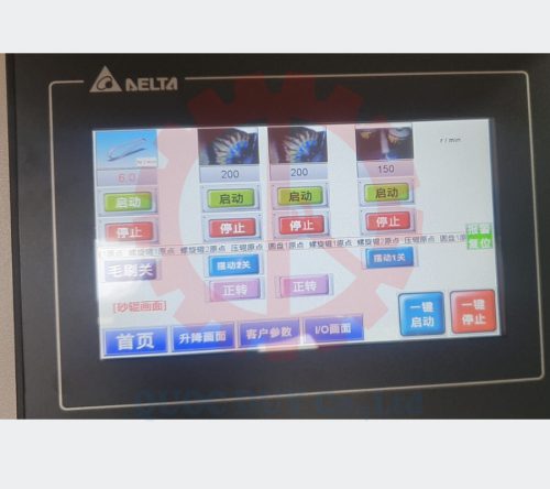 Máy chà nhám chổi 4 trục khách tại Bình Dương | Quốc Duy