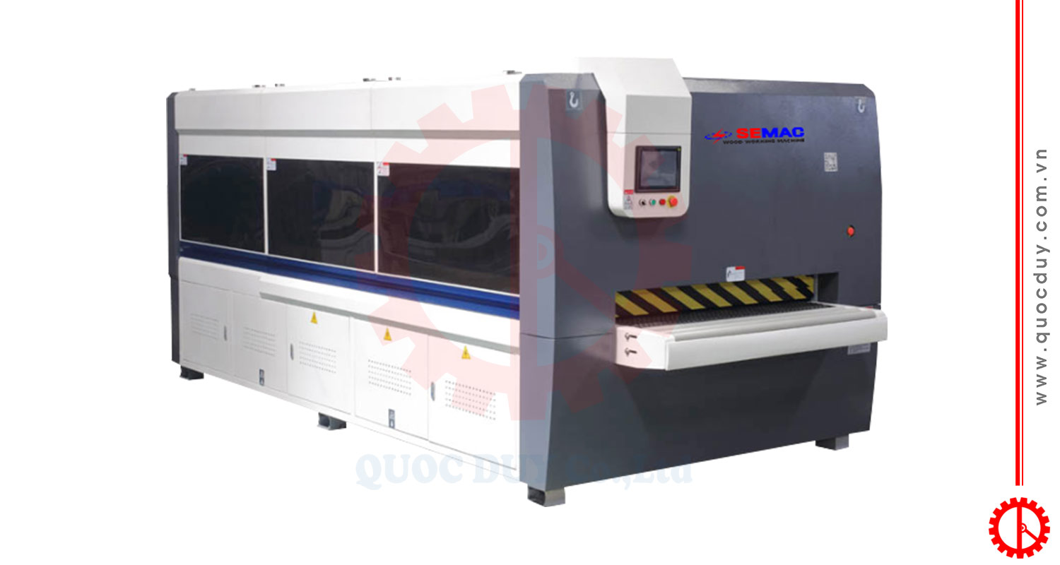 Máy chà nhám chổi 7 trục | Quốc Duy