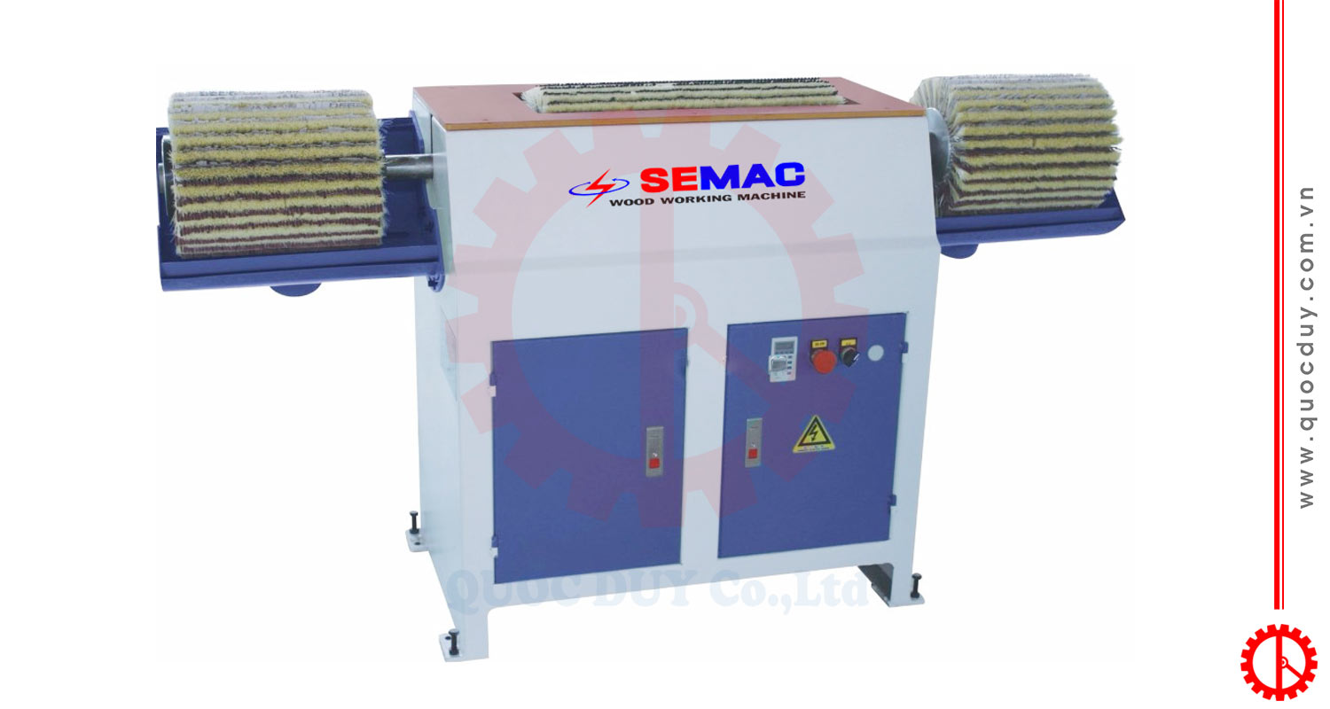 Máy chà nhám chổi xoắn 3 trục | Quốc Duy