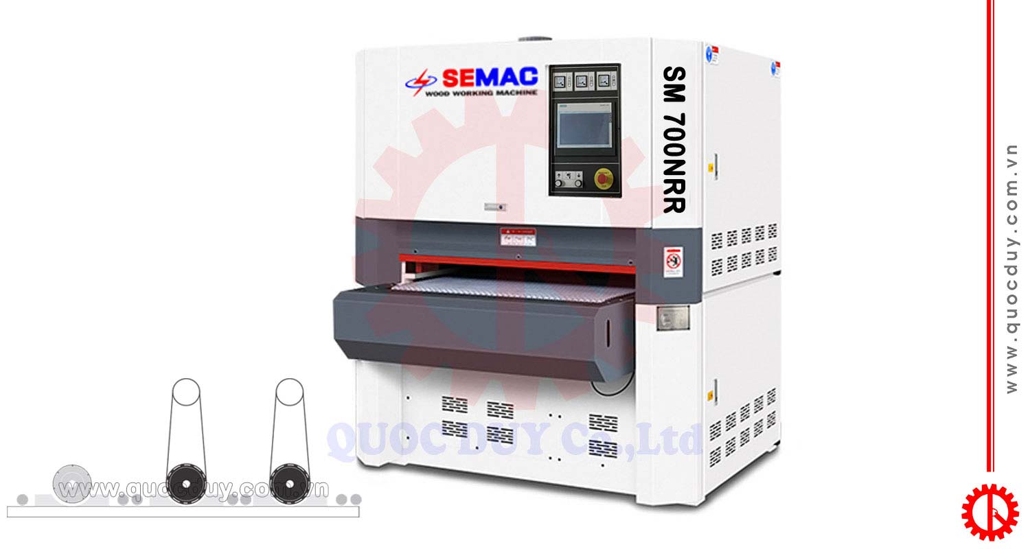 Máy chà nhám gỗ ghép tấm SM 700NRR | Quốc Duy