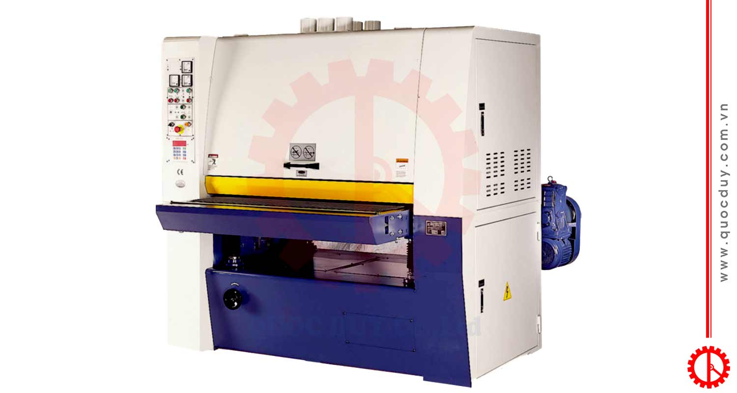 máy chà nhám hai trục 1m3 | Quốc Duy