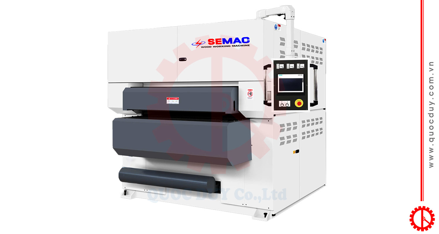 Máy Chà Nhám Mặt Dưới 3 Trục 1m3 | Quốc Duy