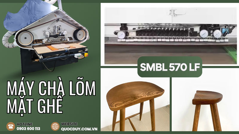 Máy chà nhám piano, chà mặt ghế lòi lõm