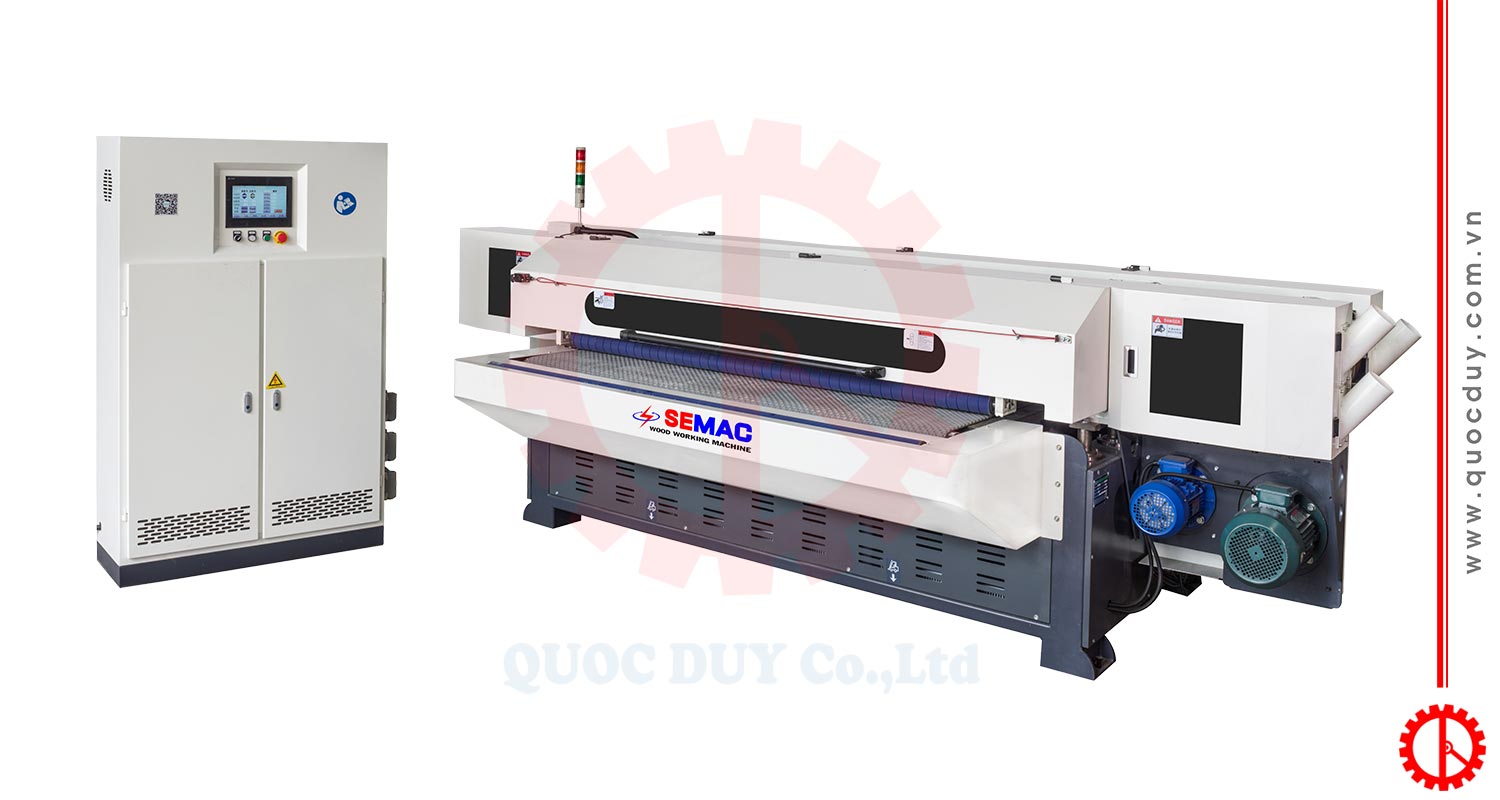 Máy chà nhám piano khổ 2m