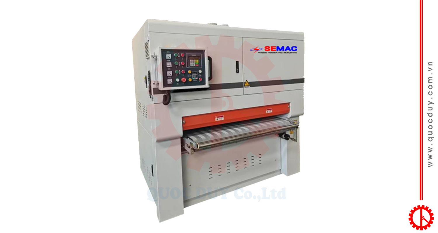 Máy Chà Nhám Sơn Veneer 2 Trục 1300mm | Quốc Duy