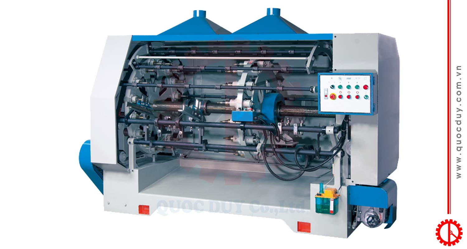 máy chà nhám thanh tiện tự động | Quốc Duy