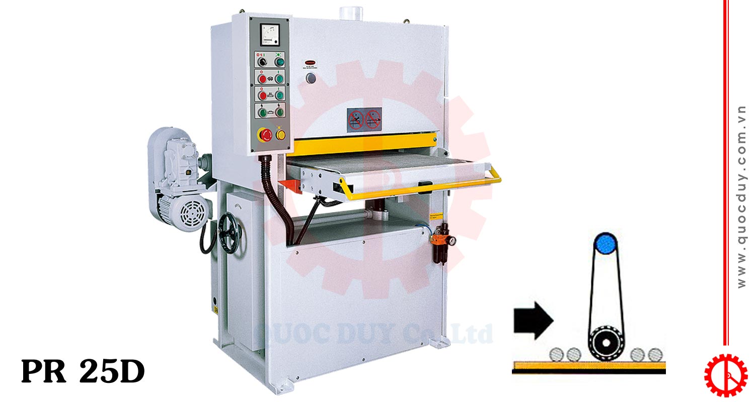 Máy chà nhám thùng 1 mặt - PR 25D | Quốc Duy