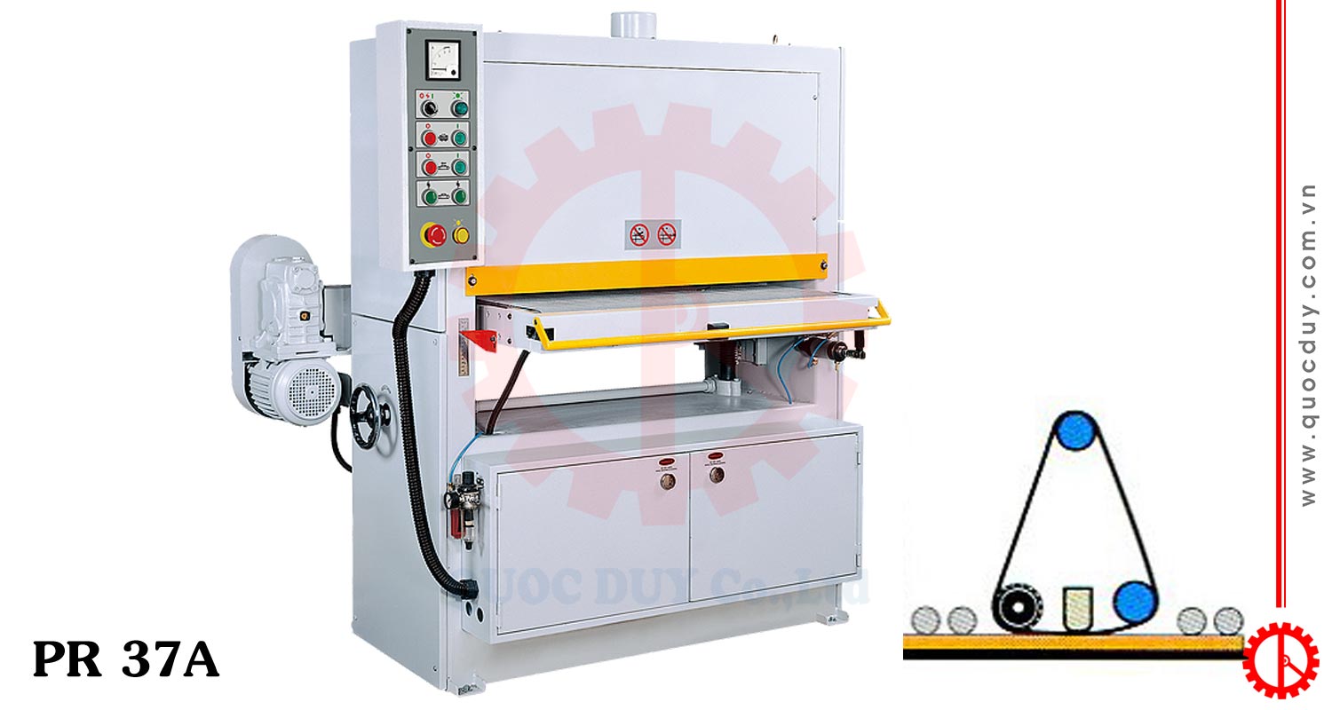 Máy chà nhám thùng 900mm - PR 37A | Quốc Duy