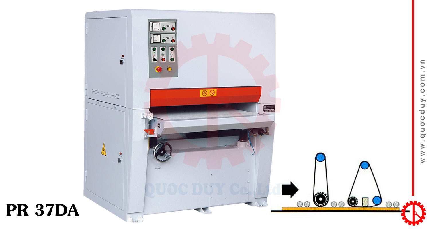 Máy chà nhám thùng Đài Loan 9 tấc - PR 37DA | Quốc Duy