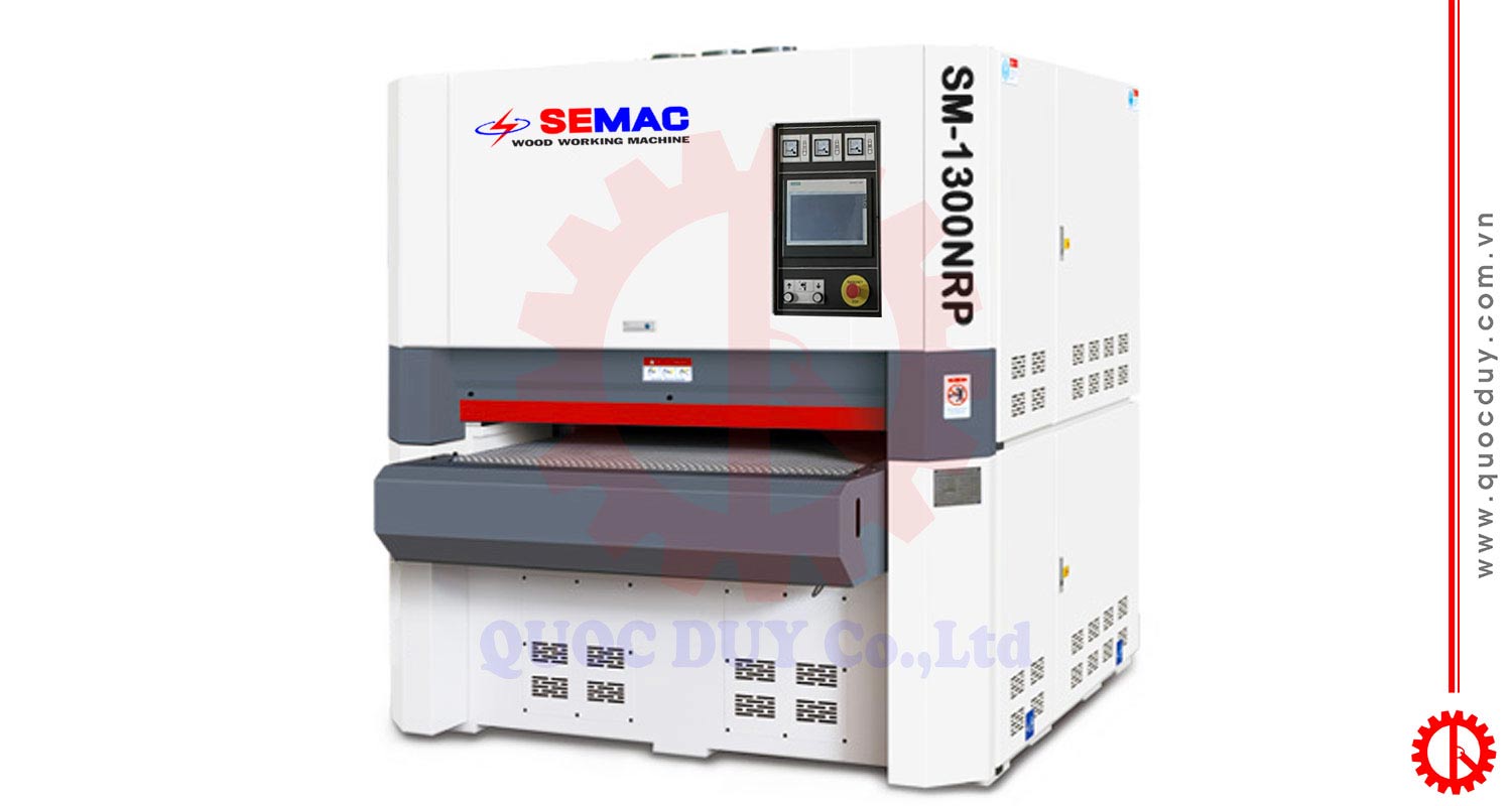 Máy chà nhám thùng trục bào 1300mm SM-1300NRP | Quốc Duy