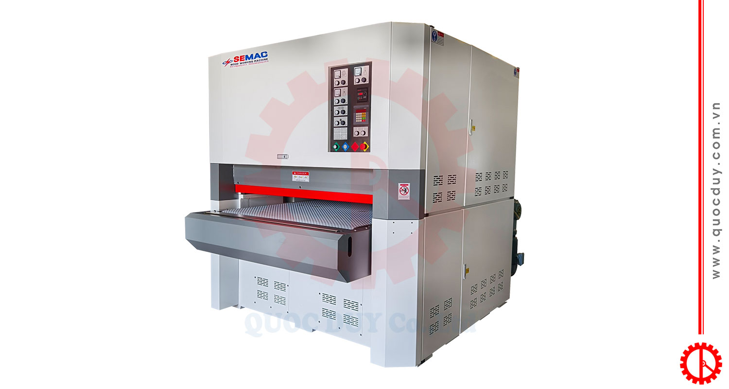 Máy Chà Nhám Trục Bào 1m3 | Quốc Duy