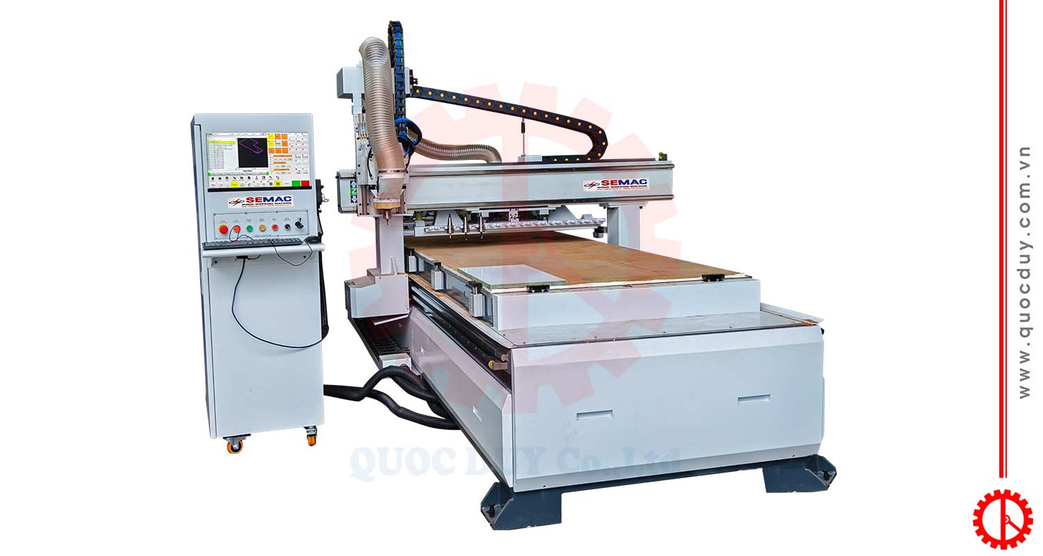 Máy CNC 1 Đầu Thay Dao Tự Động | Quốc Duy
