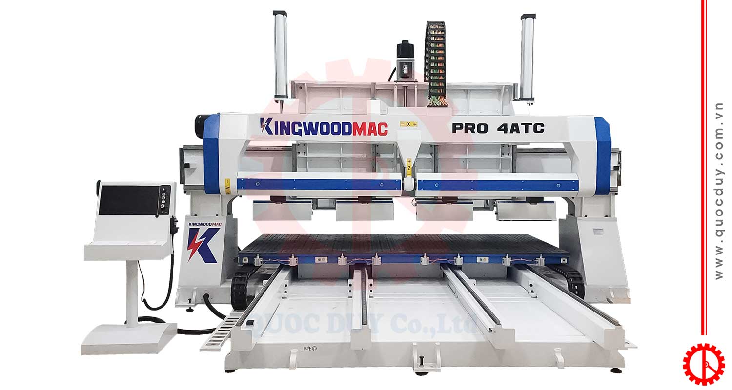 Máy CNC 5 Trục Thay Dao Tự Động | Quốc Duy