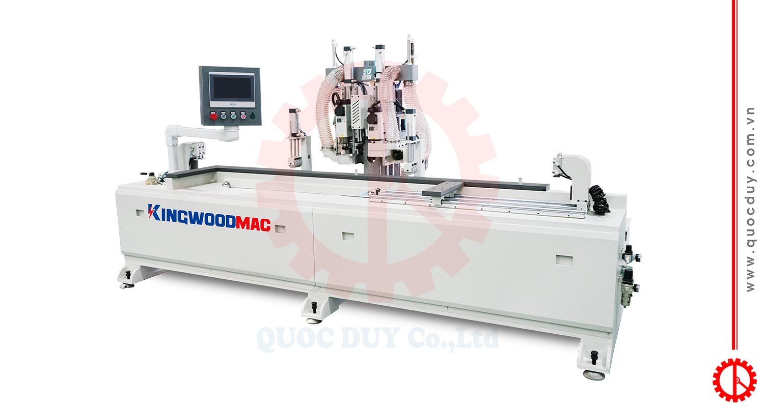 Máy CNC khoan phay ổ khóa bản lề