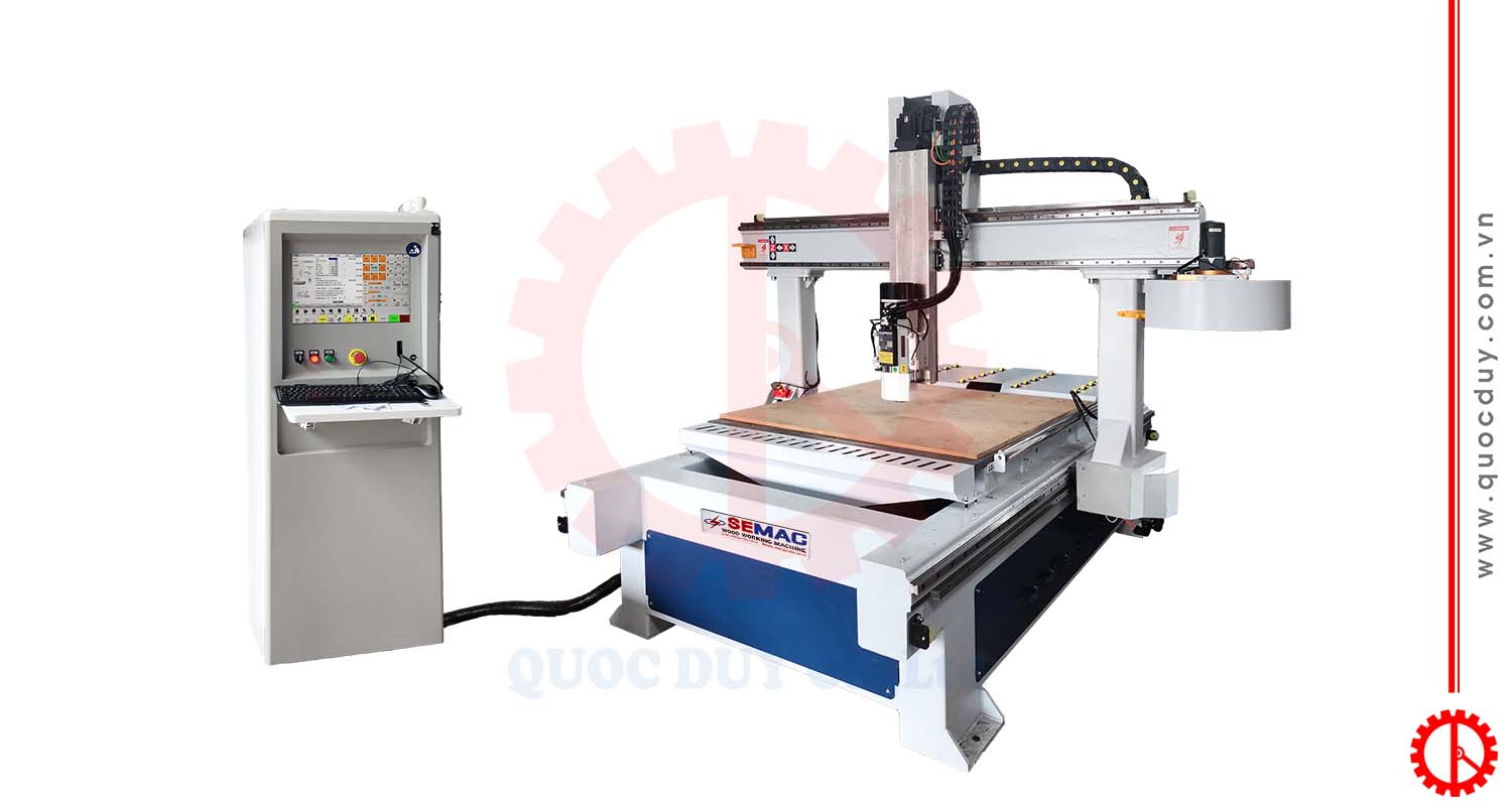 Máy CNC thay dao tự động 1 đầu 12 mũi