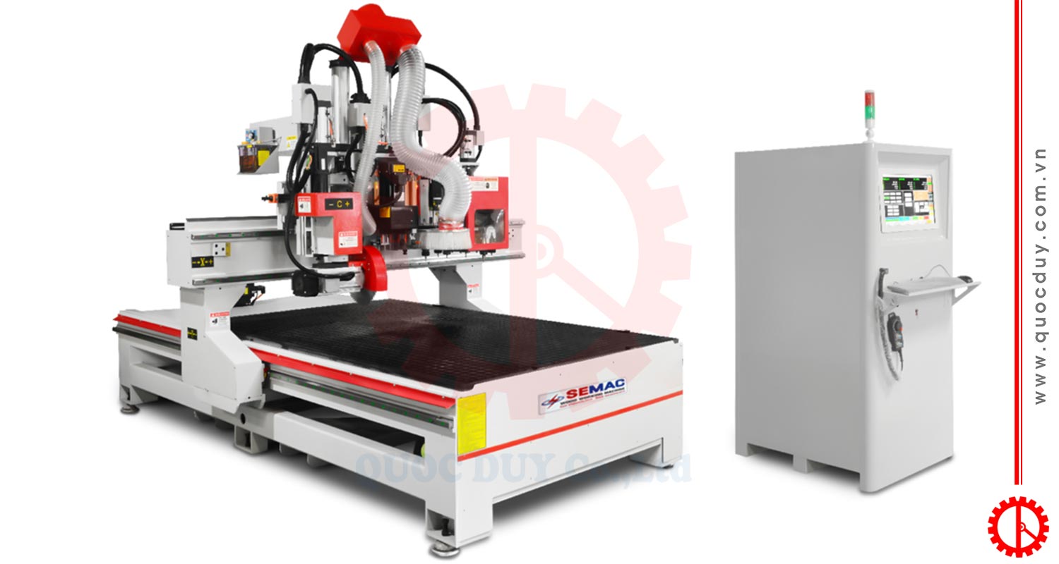 Máy cnc trung tâm 2.5d tải nặng full option