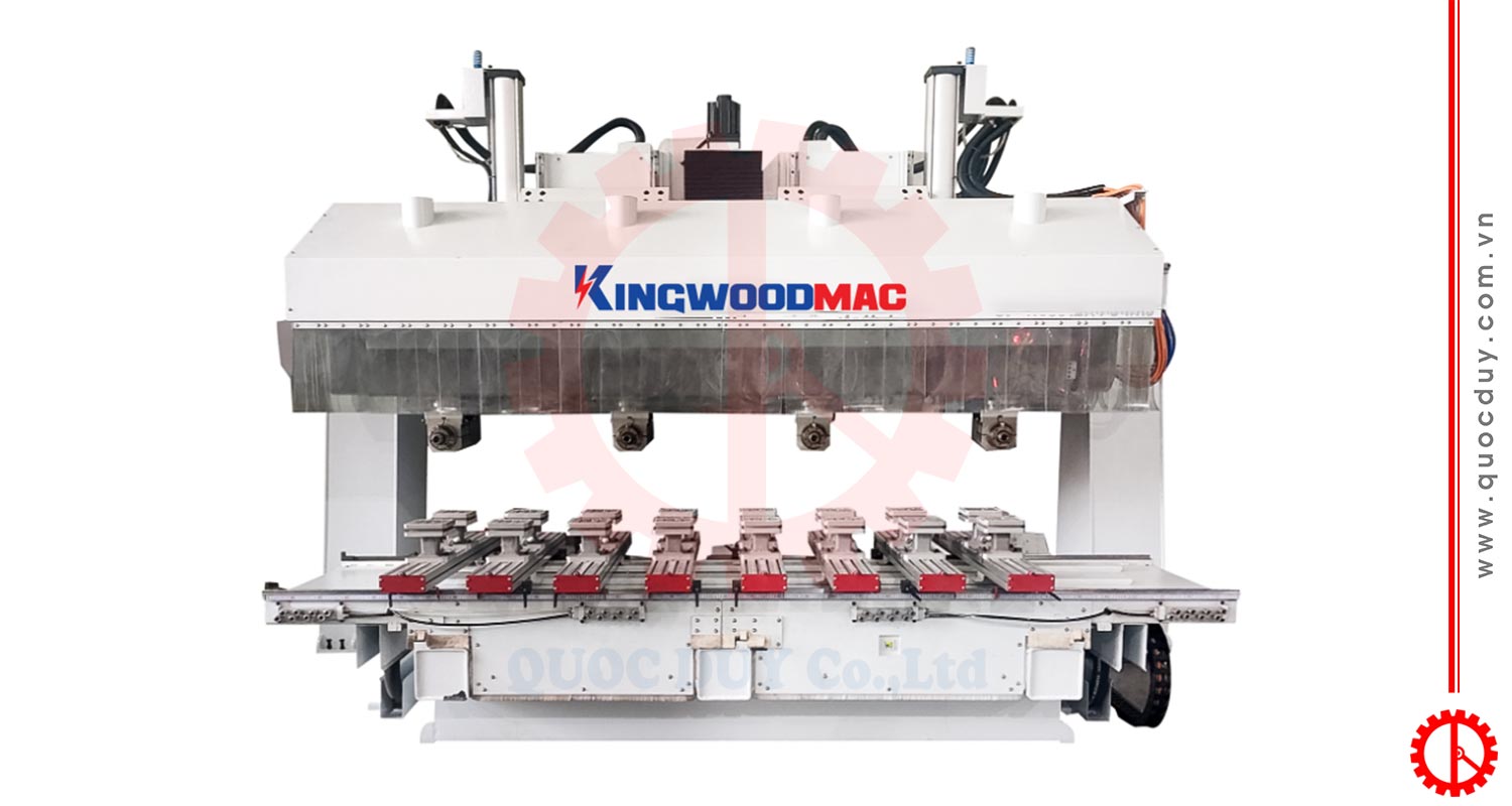 Máy CNC Trung Tâm 5 Trục Thay Dao Tự Động | Quốc Duy