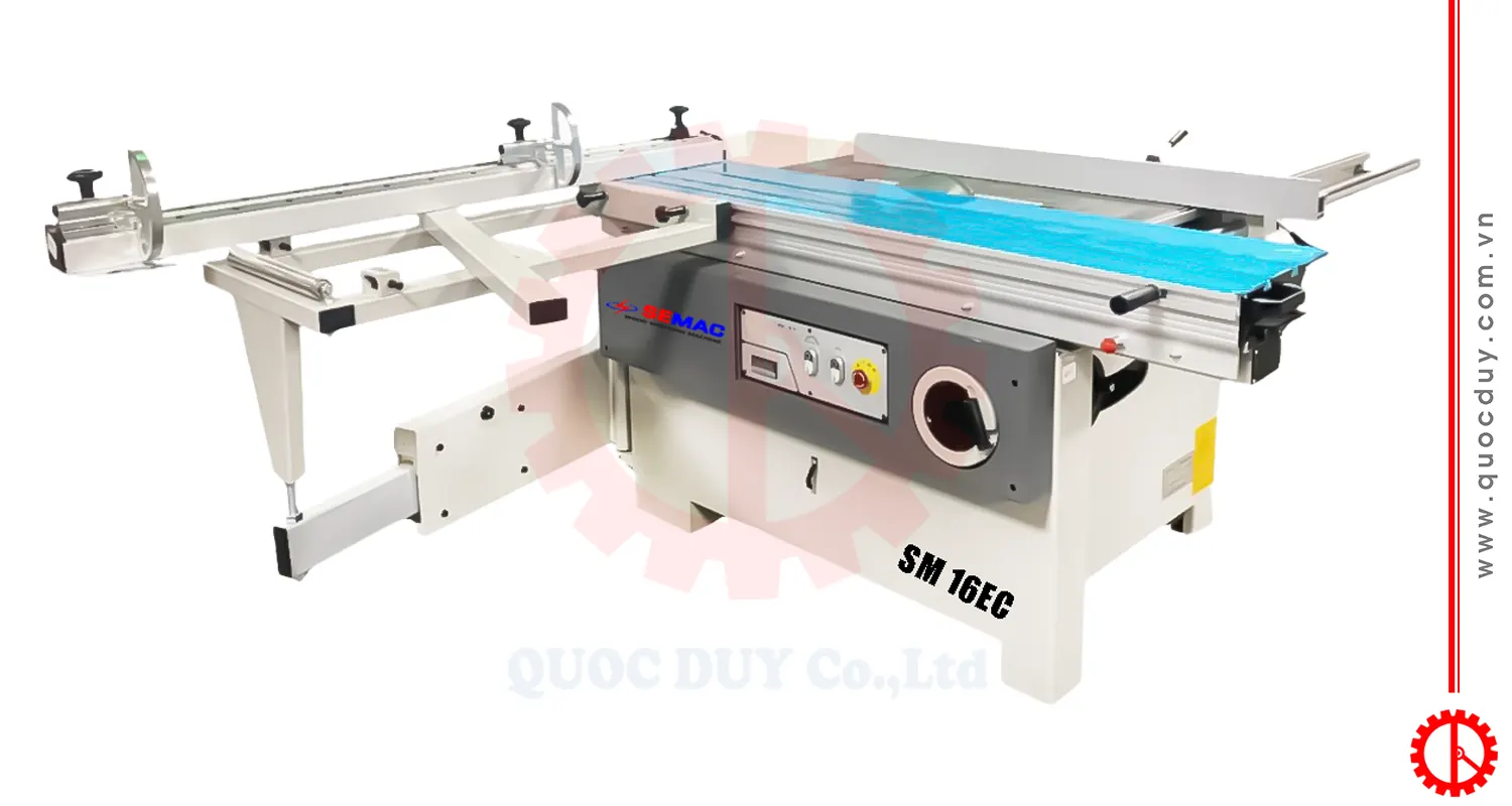 Máy cưa bàn trượt 2 lưỡi 1600mm | Quốc Duy