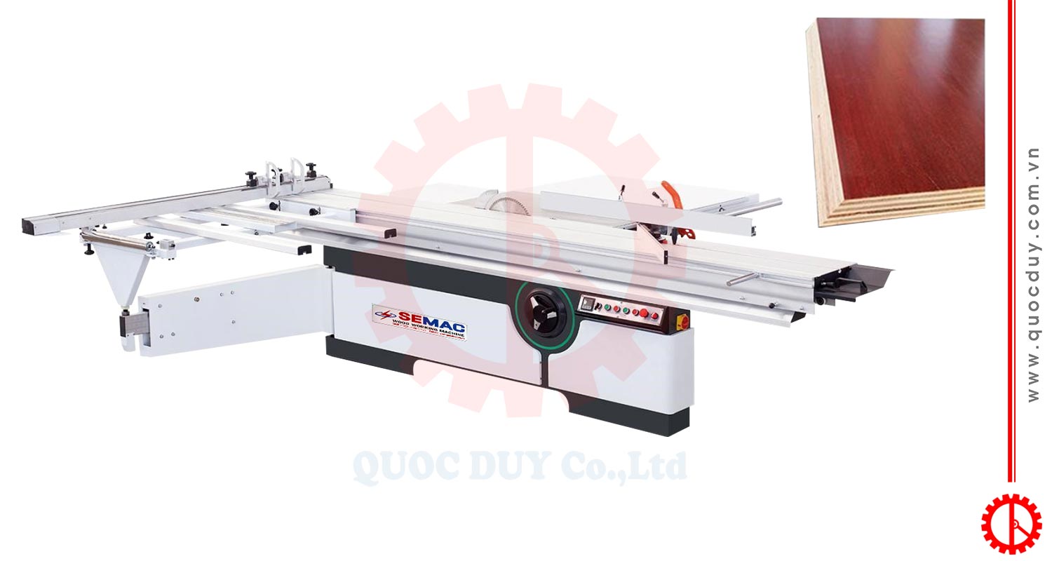 Máy Cưa Bàn Trượt 2 Lưỡi 2800mm | Quốc Duy