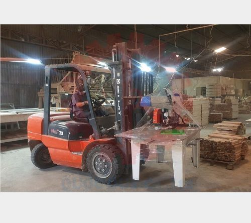 Máy cưa đu nghiêng trục I Quốc Duy