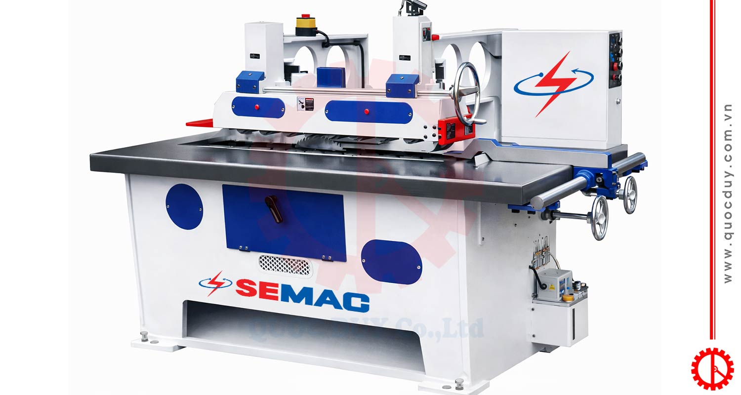 Máy cưa ripsaw thẳng lưỡi dưới