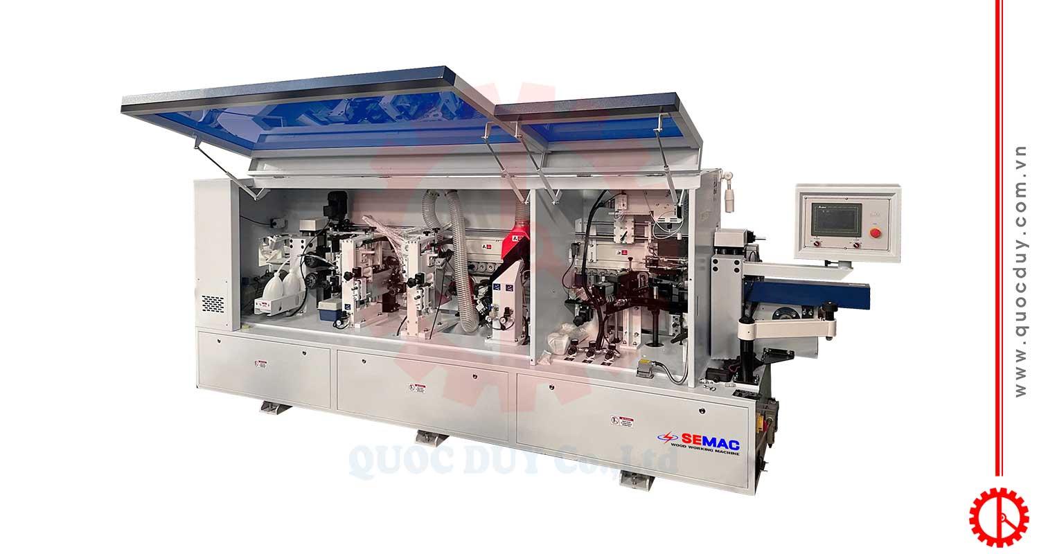 Máy Dán Cạnh 6 Chức Năng Nồi Keo Trên | Quốc Duy