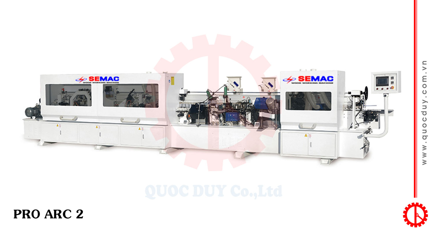 Máy dán cạnh acrylic nghiêng 45 độ - PRO ARC 2 | Quốc Duy