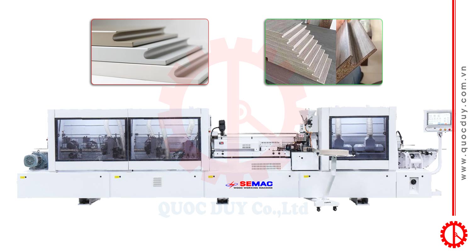 Máy dán cạnh chữ J - JC 102 | Quốc Duy