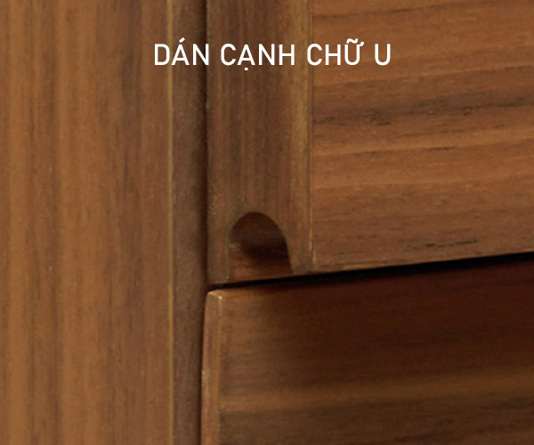 máy dán cạnh chữ u ván công nghiệp