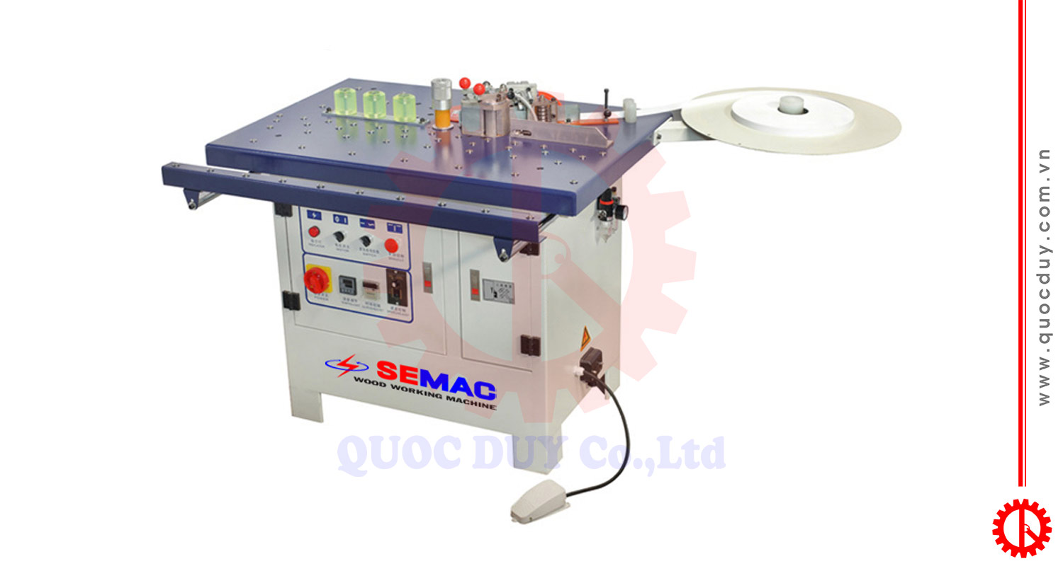 Máy dán cạnh đẩy tay | Quốc Duy