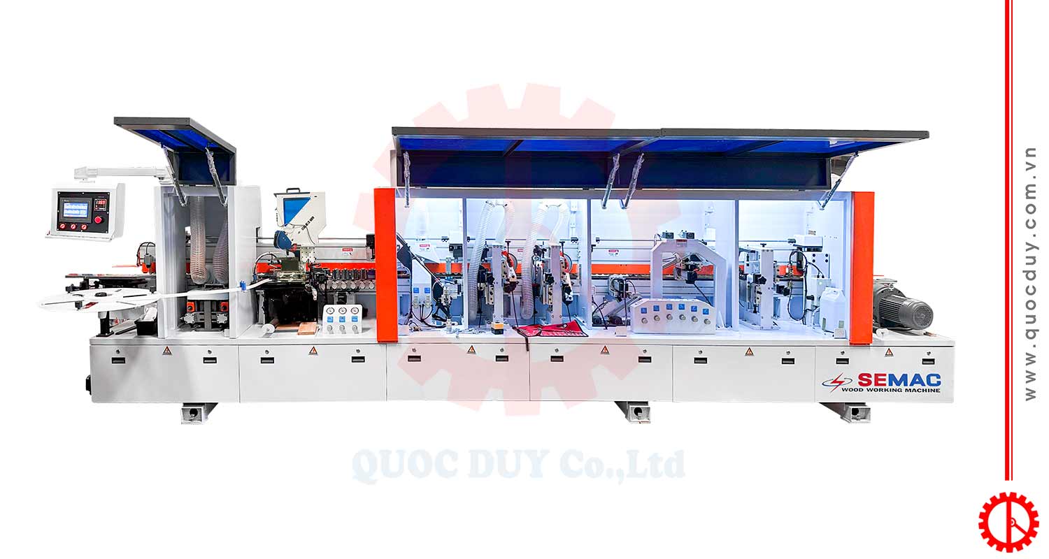 Máy dán cạnh keo PUR 9 chức năng