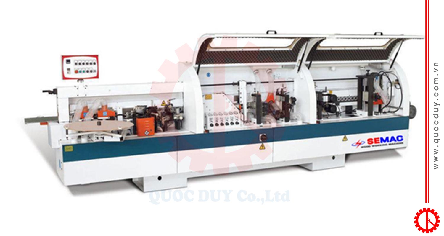 Máy dán cạnh khung bao tự động | Quốc Duy