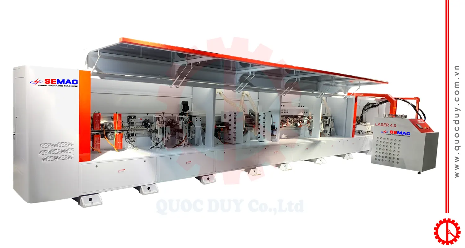 Máy dán cạnh laser | Quốc Duy