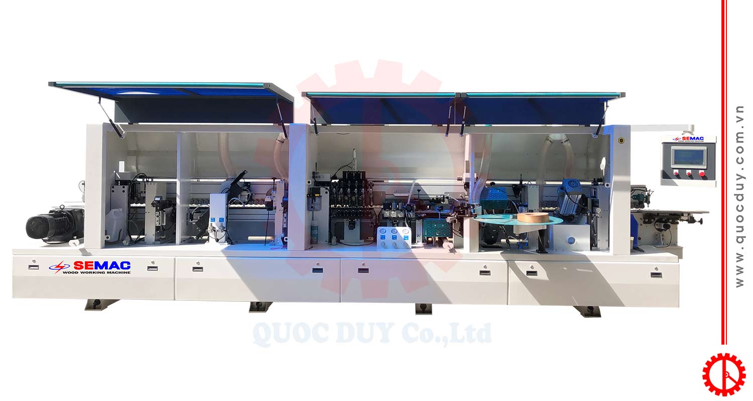 Máy dán cạnh nghiêng tải nặng | Quốc Duy