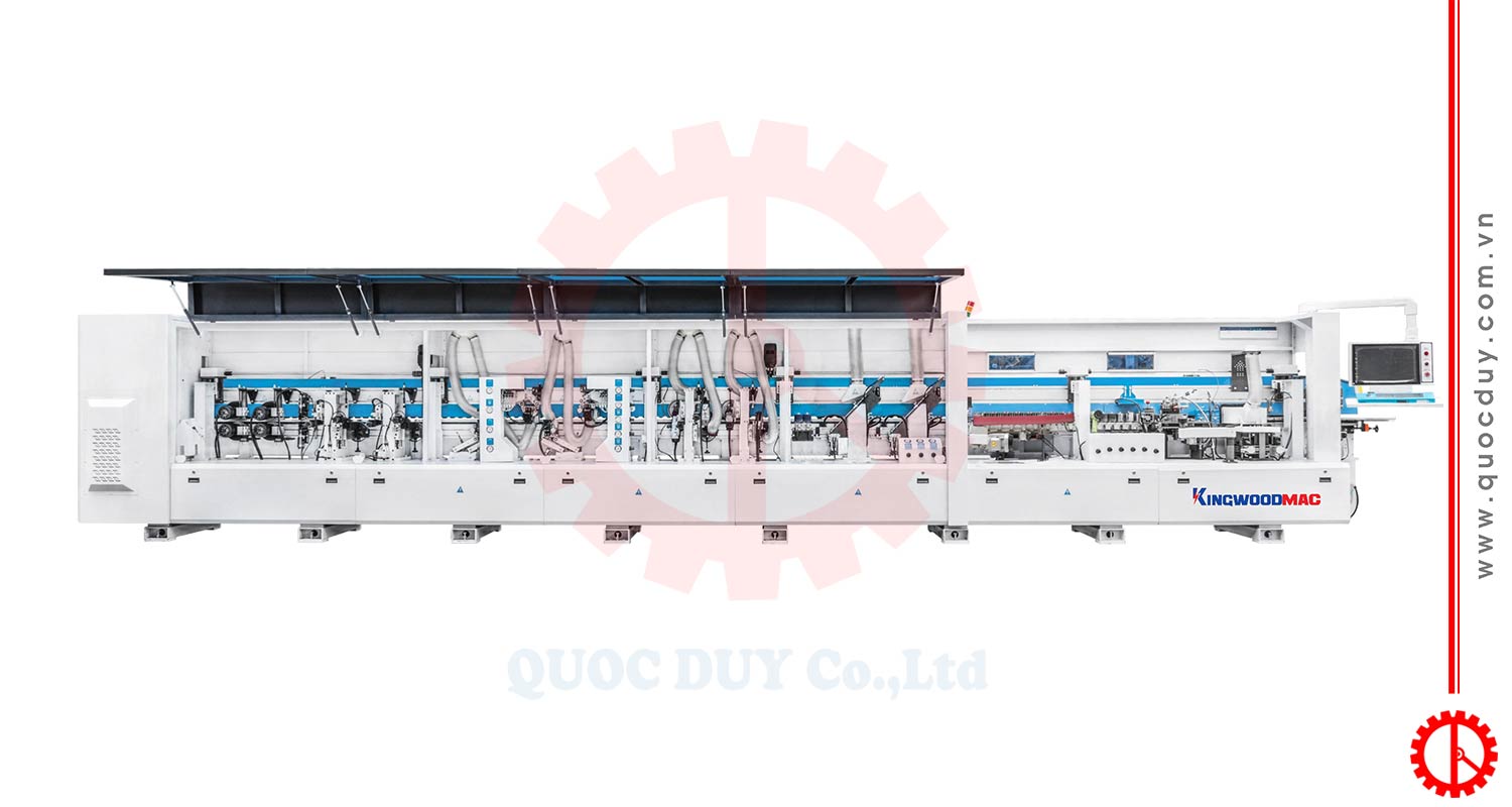 Máy dán cạnh nhôm tổ ong và gỗ công nghiệp