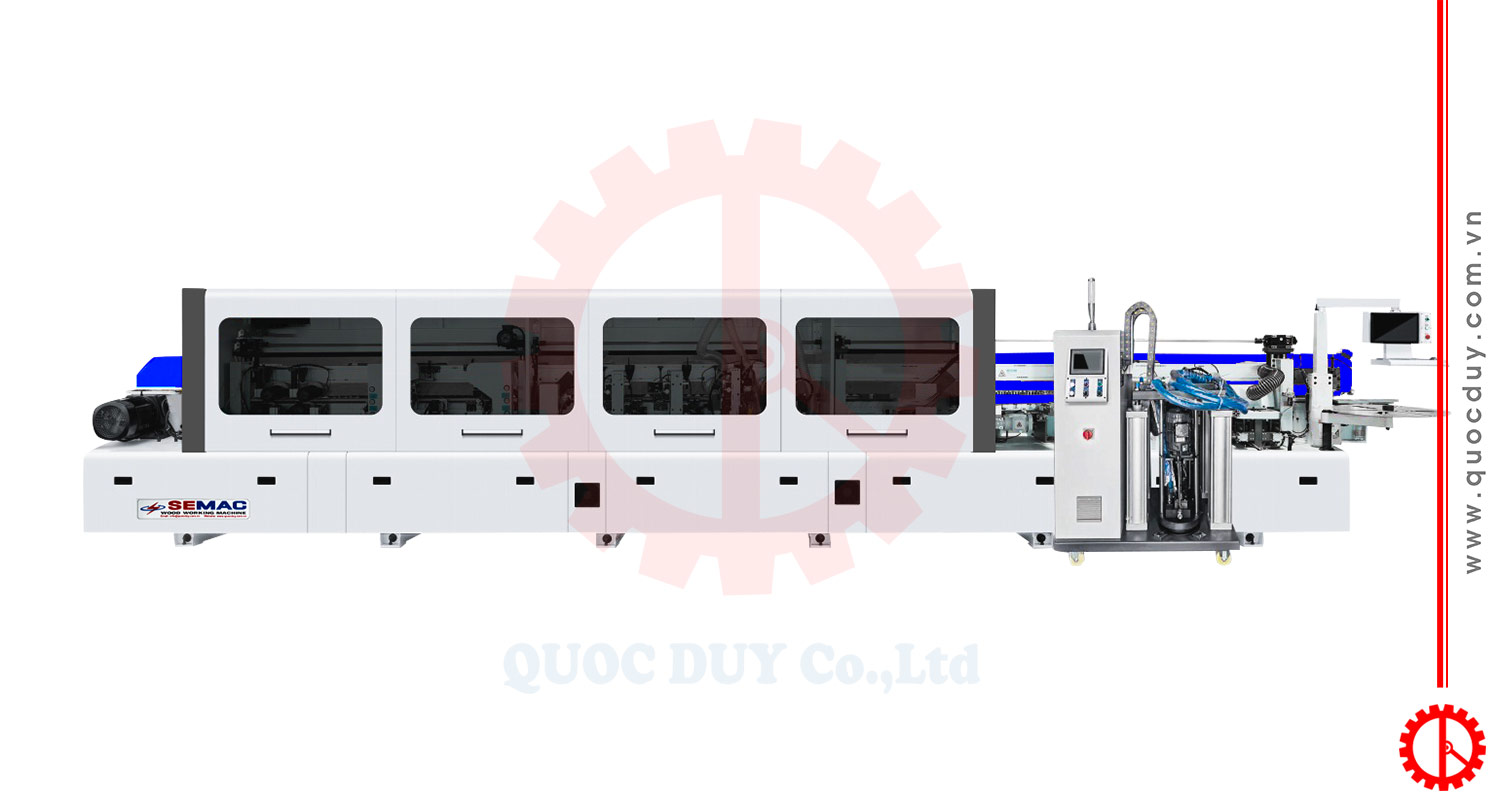 Máy Dán Cạnh Tấm Nhôm Tổ Ong | Quốc Duy