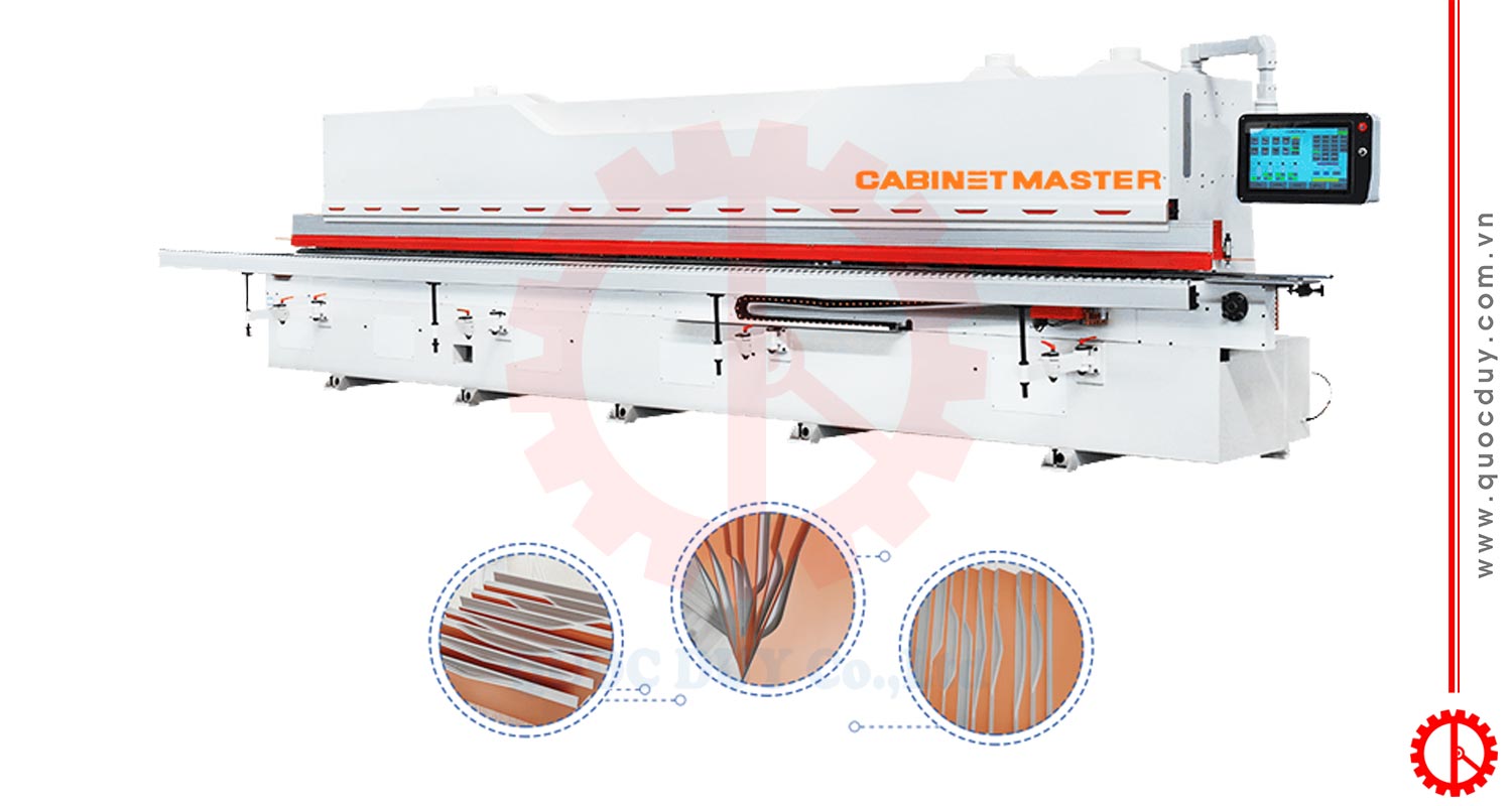 Máy dán cạnh tay nắm tự động ( dán 20 kiểu ) | Quốc Duy