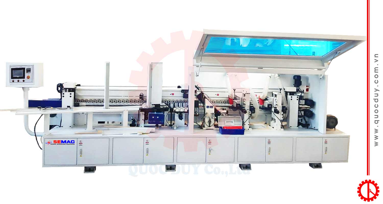 Máy dán cạnh thẳng nẹp gỗ tự động - SM 360WS-AF | Quốc Duy