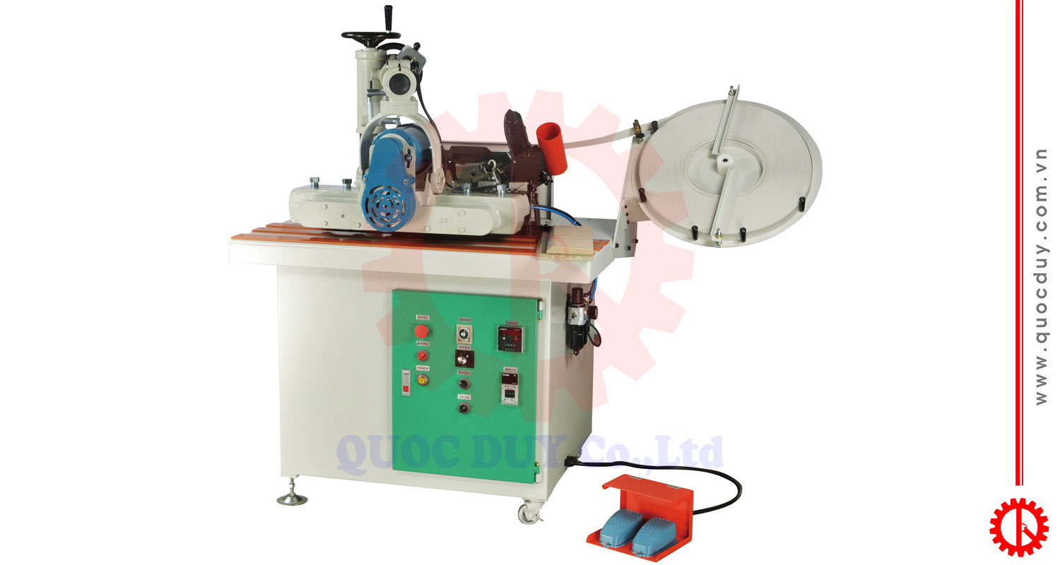 Máy dán cạnh vát 45 độ đẩy tay | Quốc Duy