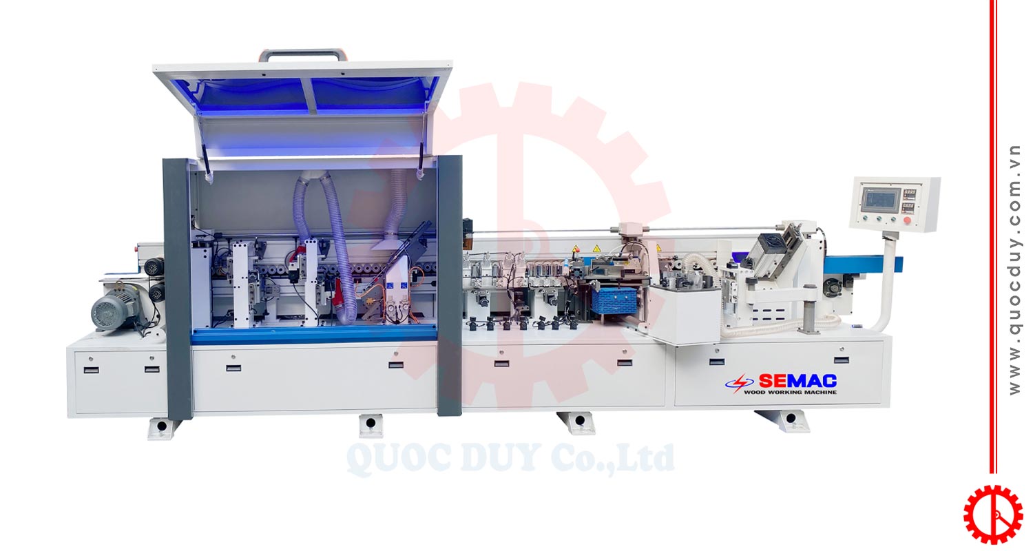 Máy dán cạnh vát 45 độ SMBL 450DT | Quốc Duy