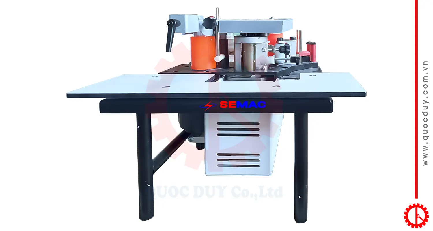 Máy dán cạnh đẩy tay mini | Quốc Duy