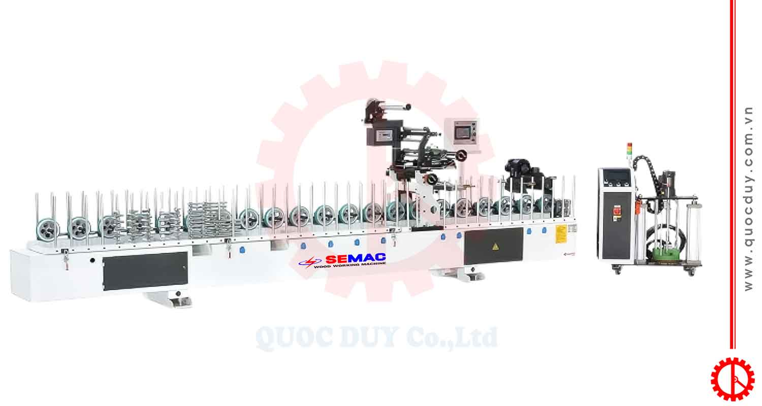 Máy dán profile keo pur