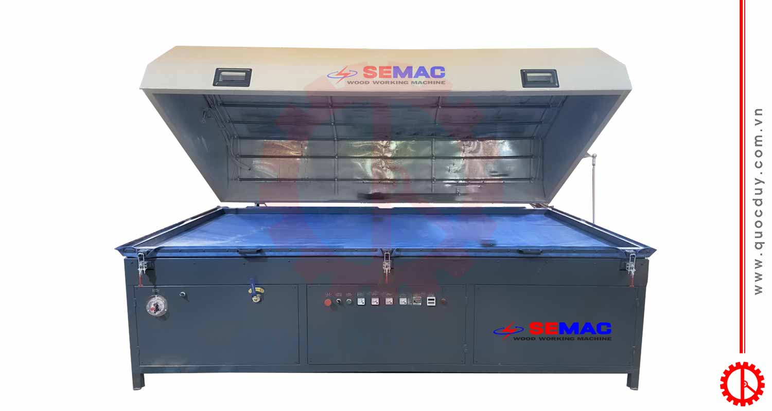 Máy dán veneer 3d hút chân không 2500mm