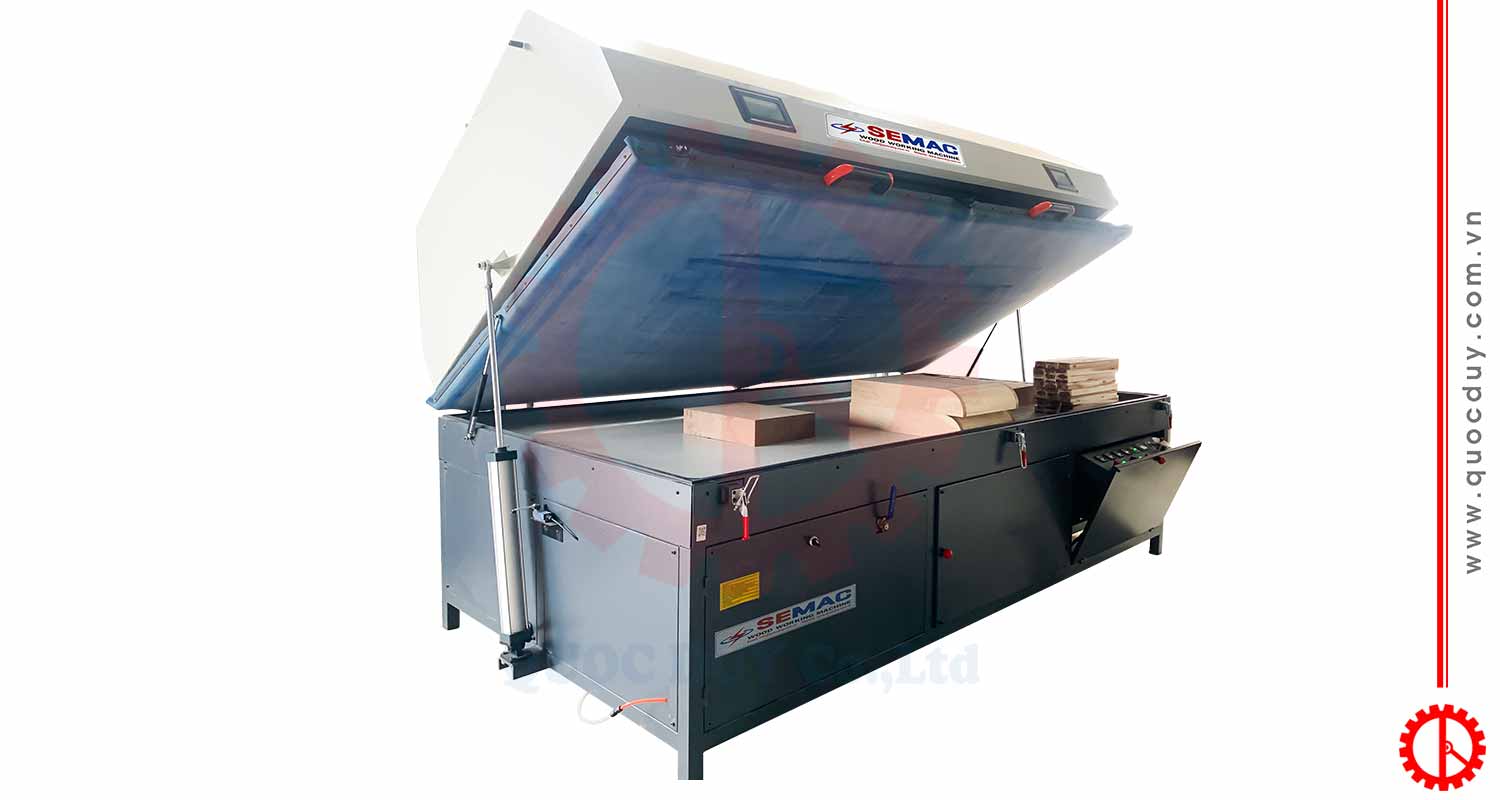 Máy dán veneer hút chân không 3d 3000mm