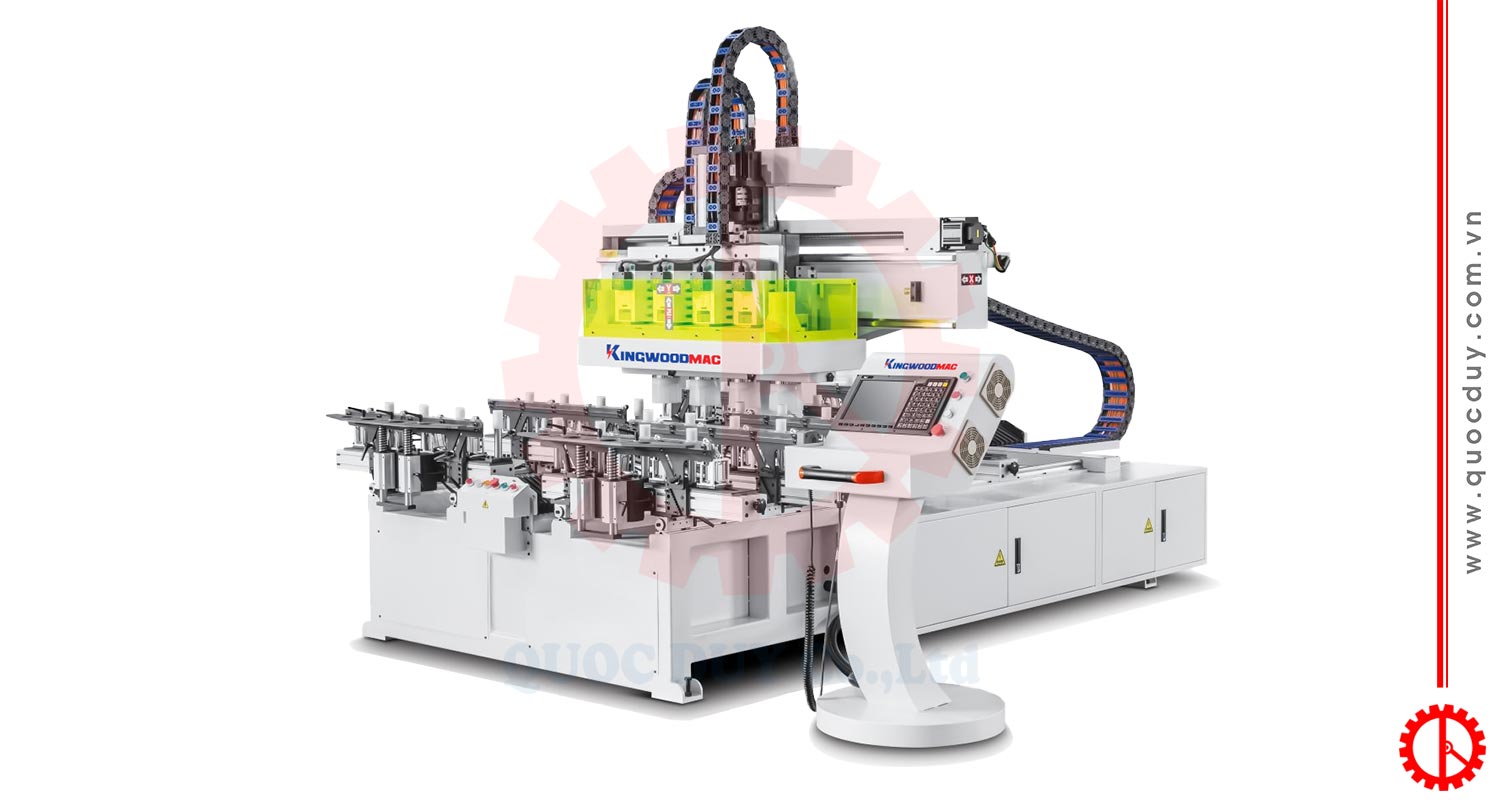 Máy đánh mộng âm CNC 8 đầu 2200mm