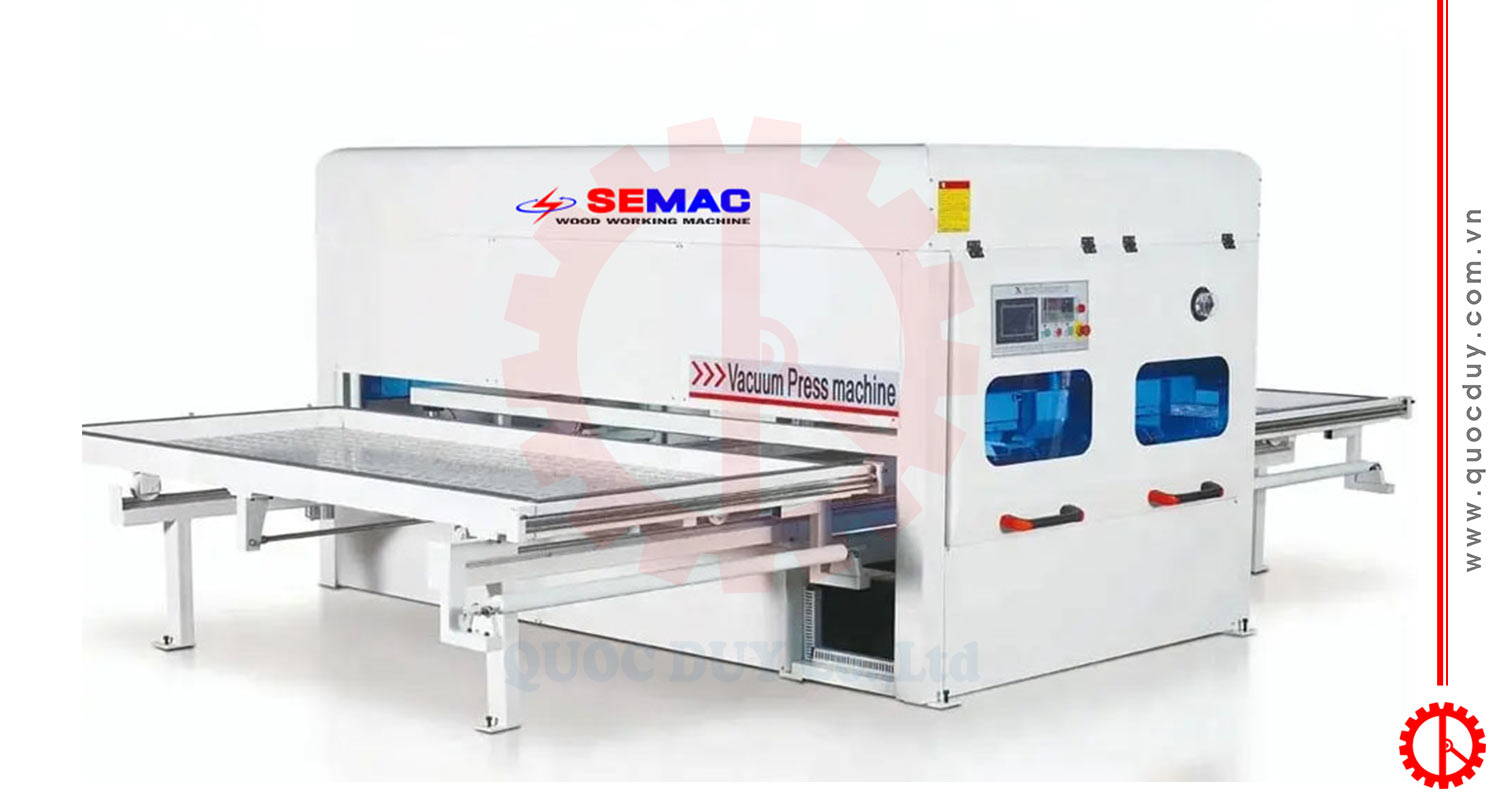 Máy ép hút chân không 2 bàn làm việc | Quốc Duy