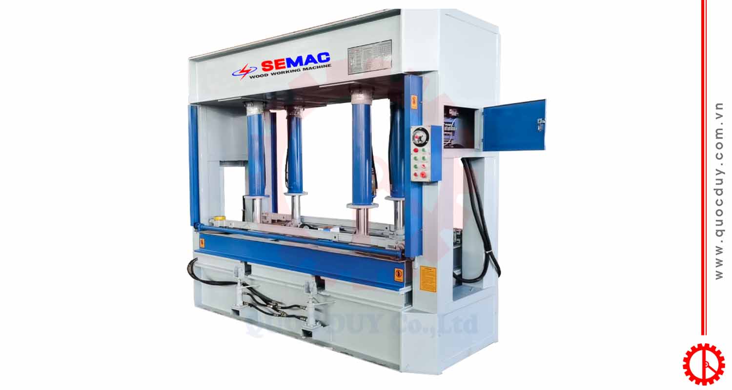 Máy ép nguội 120T xích đưa phôi | Quốc Duy