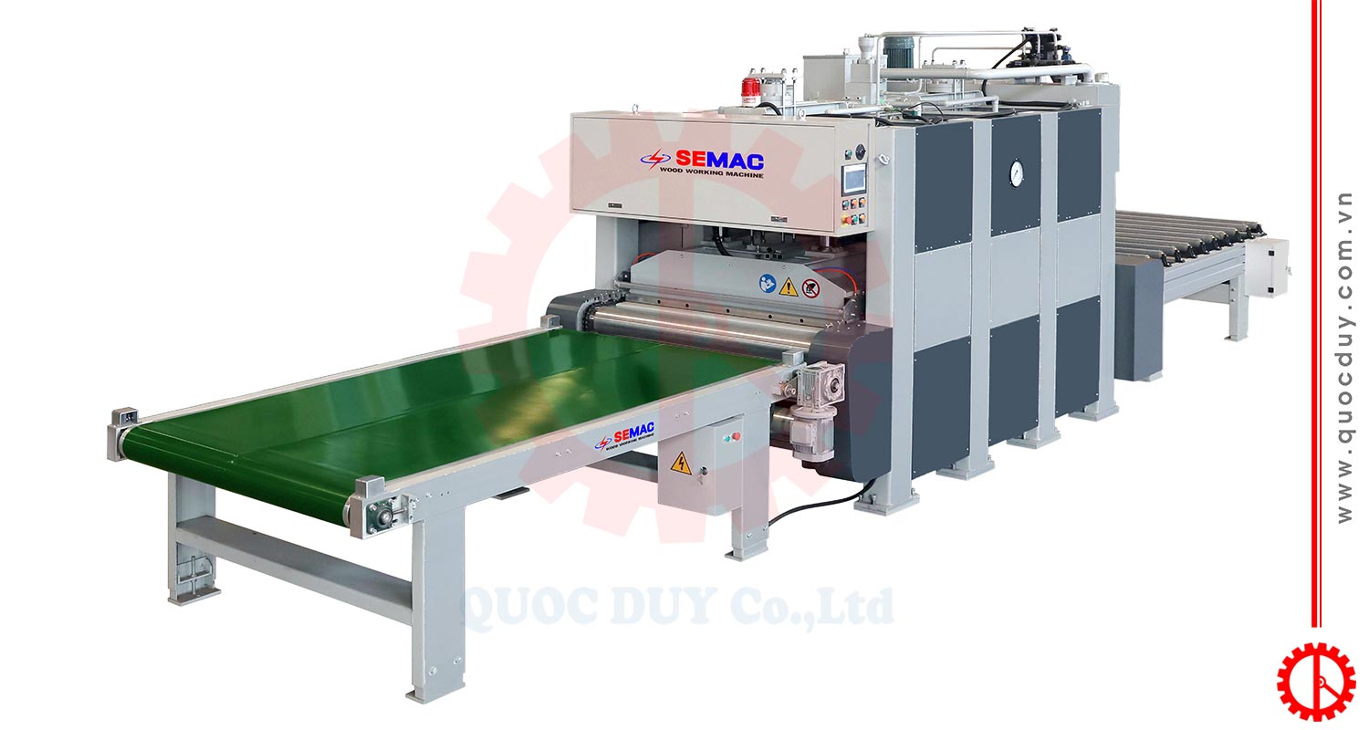 Máy Ép Nóng 100 Tấn Băng Tải Tự Động | Quốc Duy